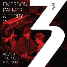 the album cover for Emerson / Palmer / Berry - Rocking The Ritz (Blue) [Colored Vinyl]