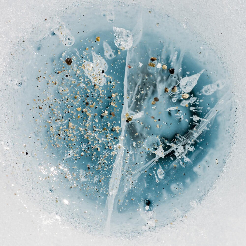 the album cover for Manu Delago - Snow From Yesterday
