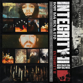 the album cover for Body Bag Ben & Eto - Integrity 2