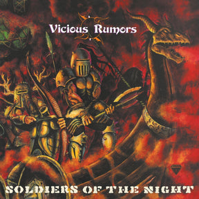 the album cover for Vicious Rumors - Soldiers Of The Night