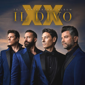 the album cover for Il Divo - XX [Silver LP]