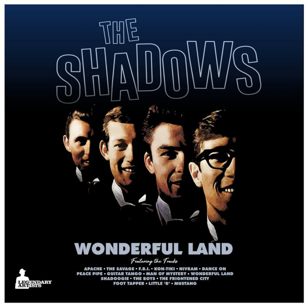 the album cover for Shadows - Wonderful Land