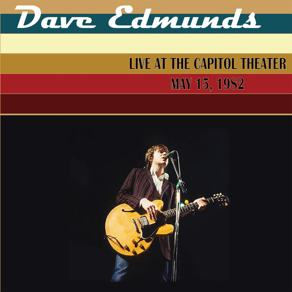 the album cover for Dave Edmunds - Live At Capitol Theater May 15, 1982 - Green (Grn)