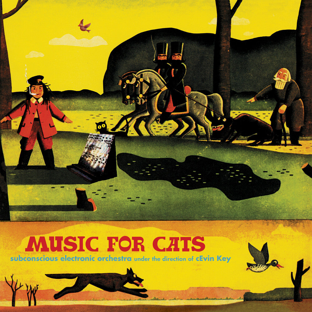 the album cover for Cevin Key - Music For Cats (Gate) (Aniv) (Phot) (Spla)