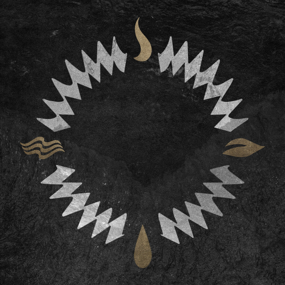 the album cover for Our Hollow, Our Home - Burn In The Flood Deluxe (Blk) [Colored Vinyl] (Gol) [Limited Edition]