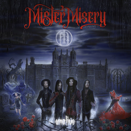 the album cover for Mister Misery - Unalive [Colored Vinyl] [Limited Edition] (Purp)