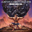 the album cover for Austrian Death Machine - Quad Brutal (Blue) [Colored Vinyl]