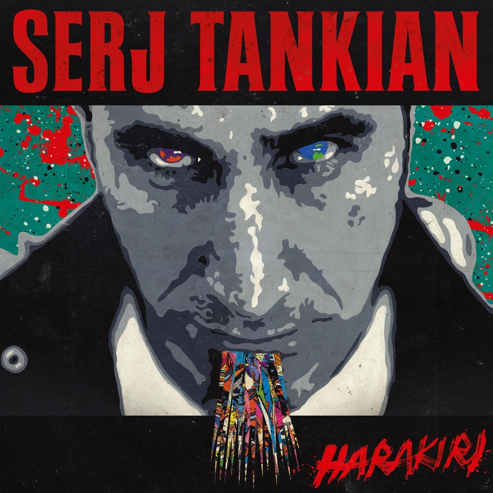 the album cover for Serj Tankian - Harakiri [Clear Vinyl] (Red)