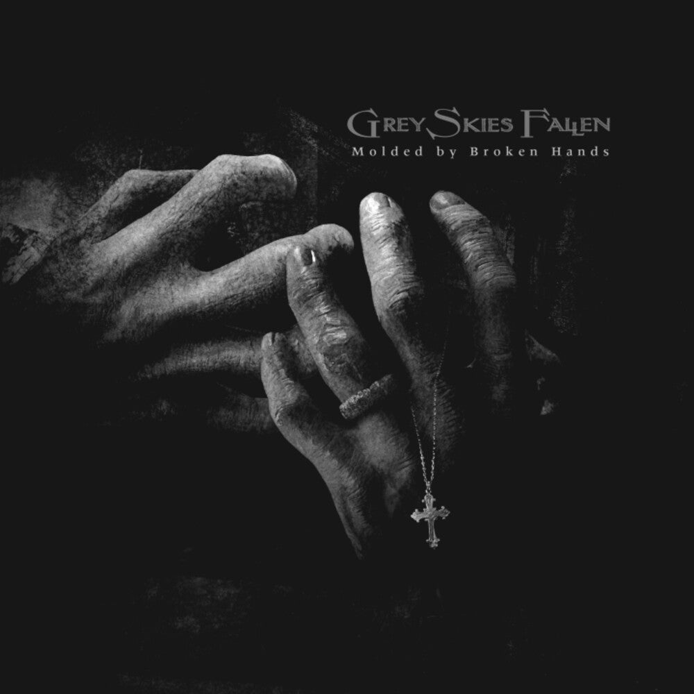 the album cover for Grey Skies Fallen - Molded By Broken Hands - Smoke [Colored Vinyl] (Smok)