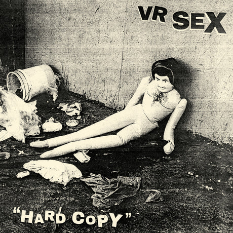 the album cover for VR SEX - Hard Copy - Black Ice (Blk) [Colored Vinyl] [Clear Vinyl]