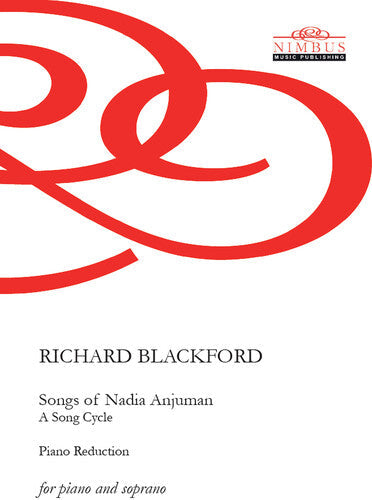 Blackford,richard - Nadia Anjuman Piano Reduction - Books