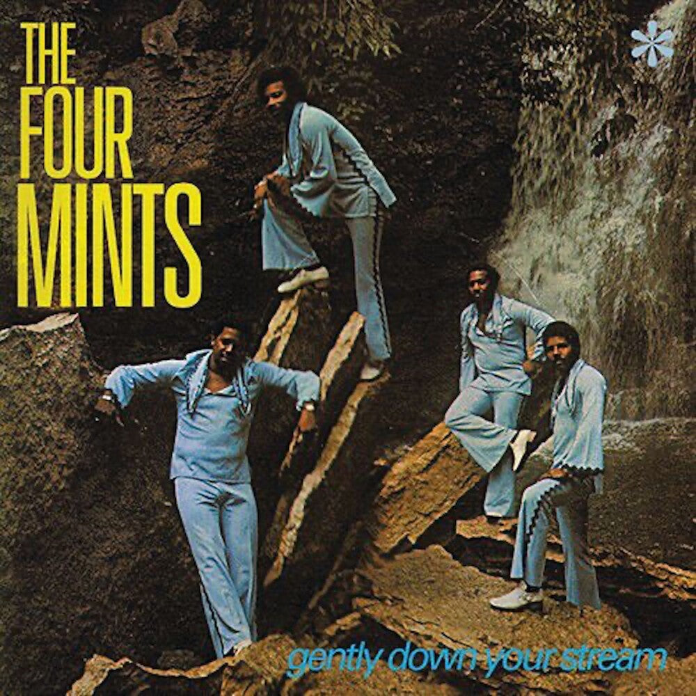 the album cover for Four Mints - Gently Down Your Stream - Teal [Colored Vinyl] [Clear Vinyl]