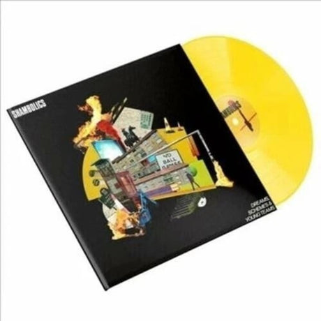 the album cover for Shambolics - Dreams Schemes & Young Teams [Colored Vinyl] [Limited Edition] (Ylw)