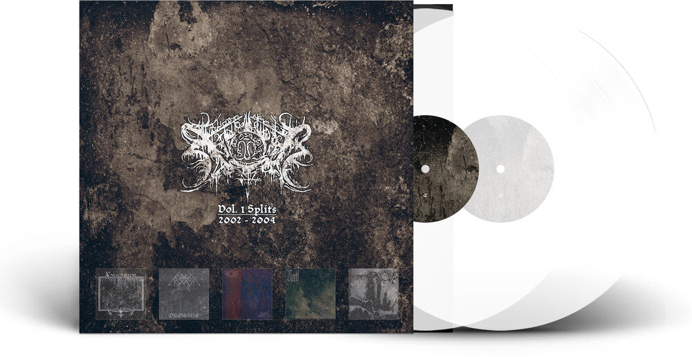 the album cover for Xasthur - Vol. 1 Splits 2002-2004 - Clear