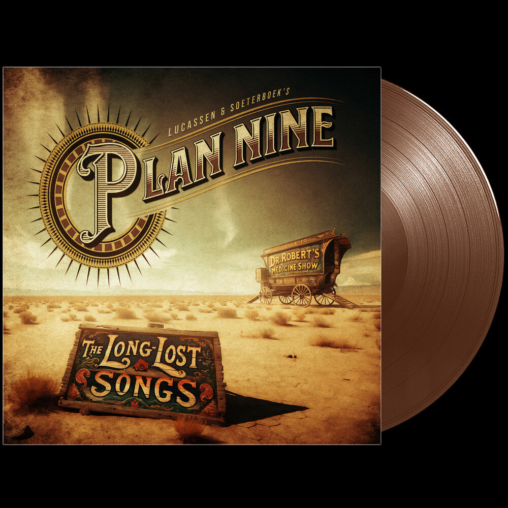 the album cover for Lucassen & Soeterboek's Plan Nine - The Long-Lost Songs (Brwn) [Colored Vinyl] (Ofgv)
