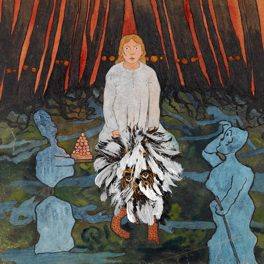 the album cover for gglum - Garden Dream - Clear Orange [Colored Vinyl] [Clear Vinyl] (Org)