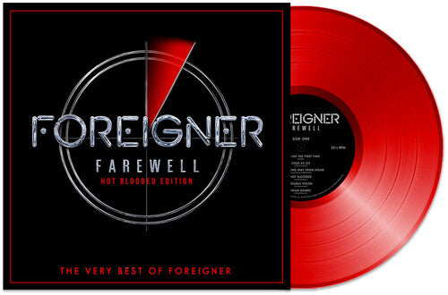 FAREWELL - The Very Best of Foreigner (Hot Blooded Edition) (Vinyl)