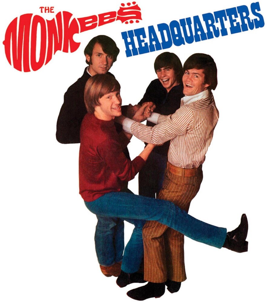 the album cover for Monkees - Headquarters [Clear Vinyl] [Limited Edition] (Red)