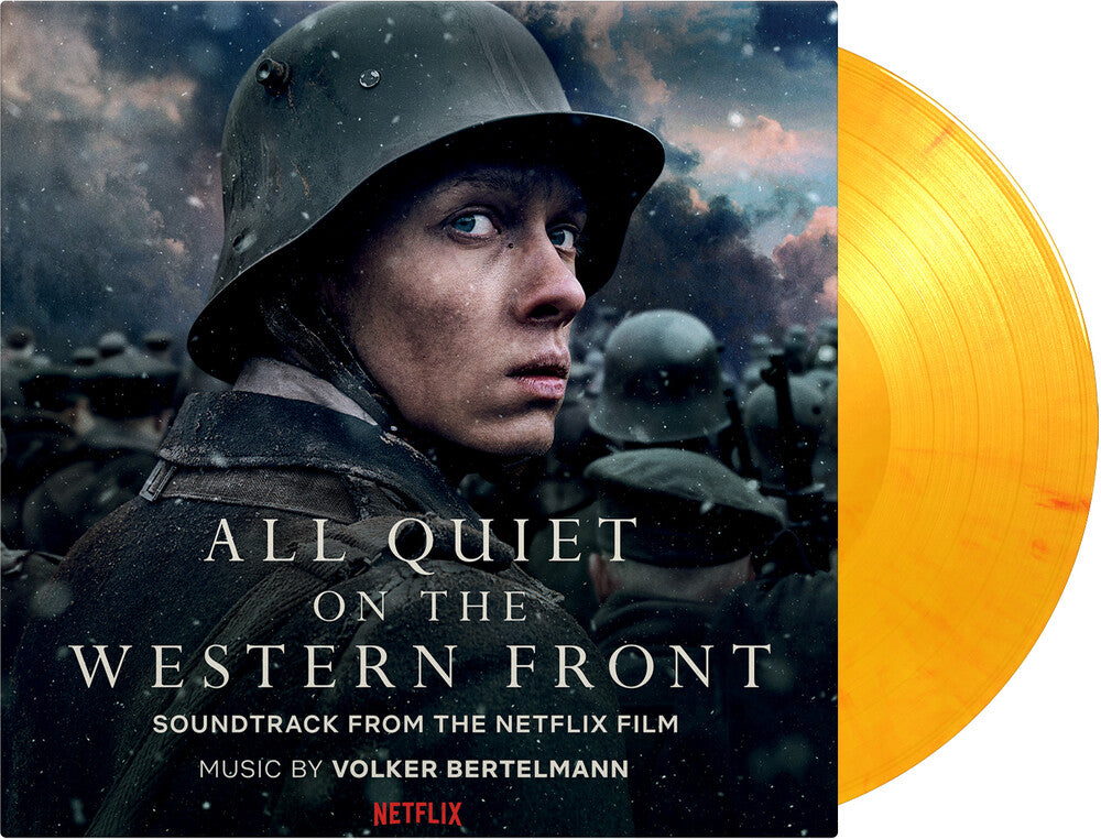 the album cover for Volker Bertelmann  (Colv) (Ogv) - All Quiet On The Western Front - O.S.T. [Colored Vinyl]