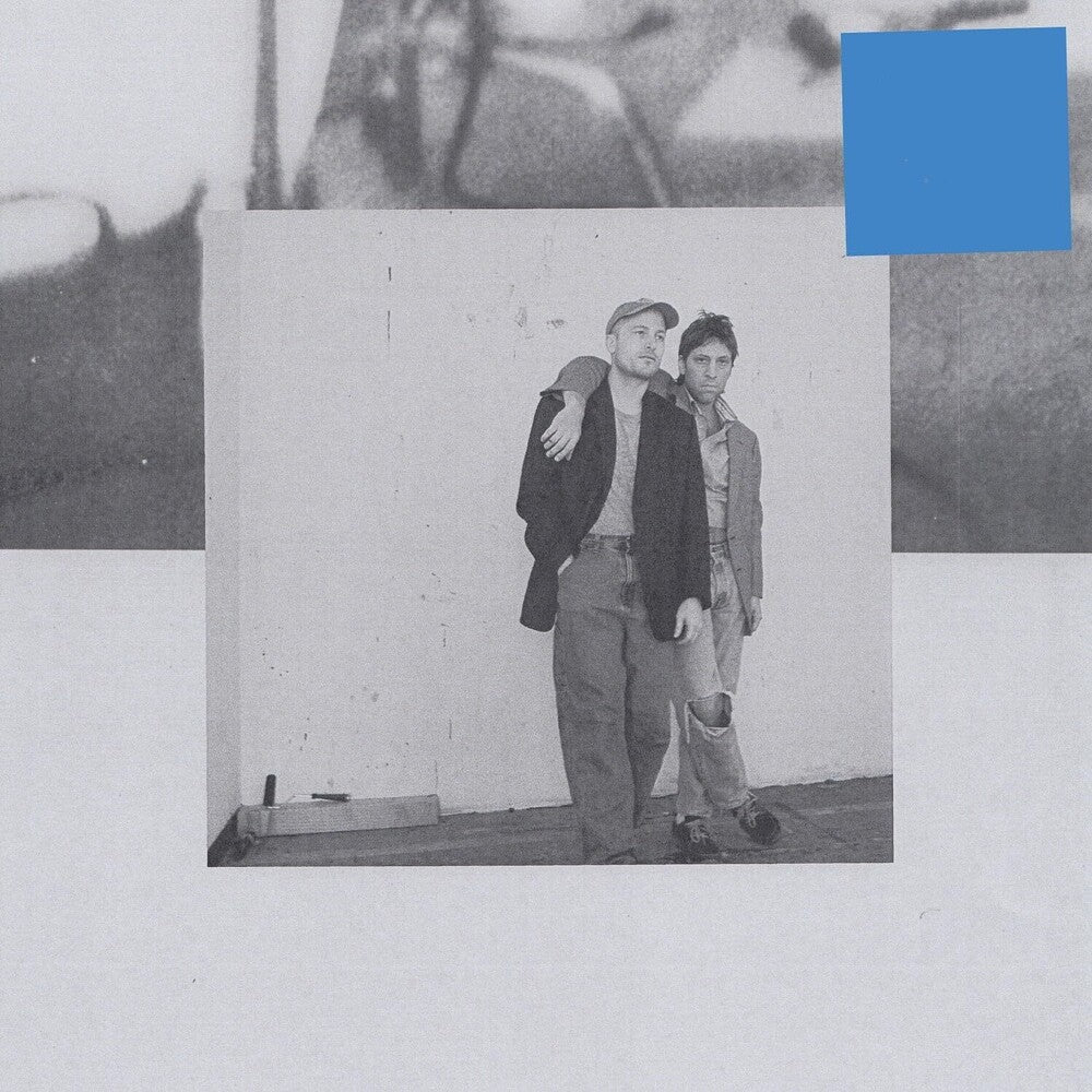 the album cover for Hovvdy - Hovvdy (Blue) [Clear Vinyl] [Limited Edition] [Indie Exclusive] [Download Included]