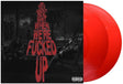 the album cover for Bas - We Only Talk About Real Shit When We're Fucked Up [Transparent Red 2 LP]