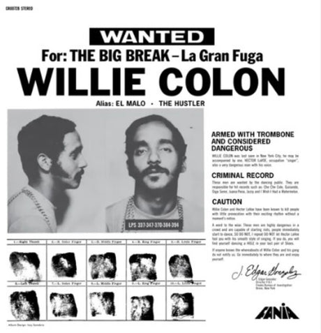 the album cover for Willie Colon - La Gran Fuga / The Big Break [180g LP]