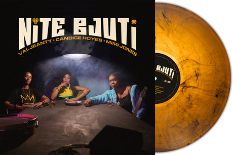 the album cover for Nite Bjuti - Nite Bjuti - Marble Colored Vinyl
