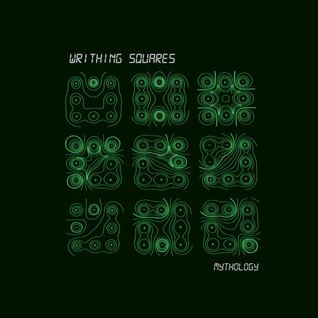 the album cover for Writhing Squares - Mythology (Blk)