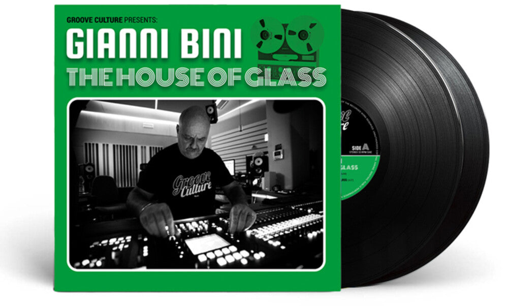 the album cover for Gianni Bini - House Of Glass