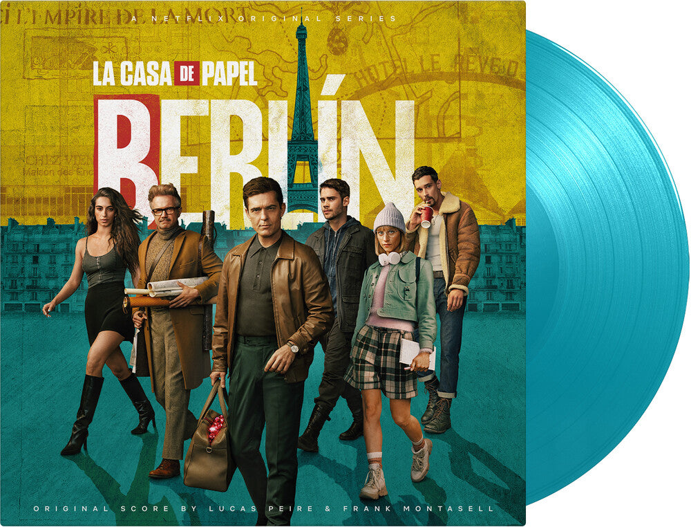the album cover for Lucas Peire  (Colv) (Ogv) - Berlin - O.S.T. [Colored Vinyl] [180 Gram]