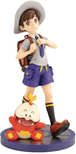 Pokemon - Florian With Fuecoco Artfx J Statue - Pokemon - Florian With Fuecoco Artfx J Statue - Collectibles