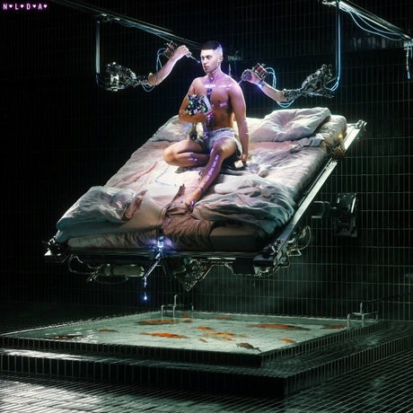 the album cover for Mahmood - Nei Letti Degli Altri (Ita)