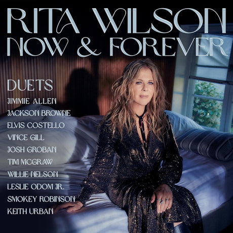 the album cover for Rita Wilson - Rita Wilson Now & Forever: Duets