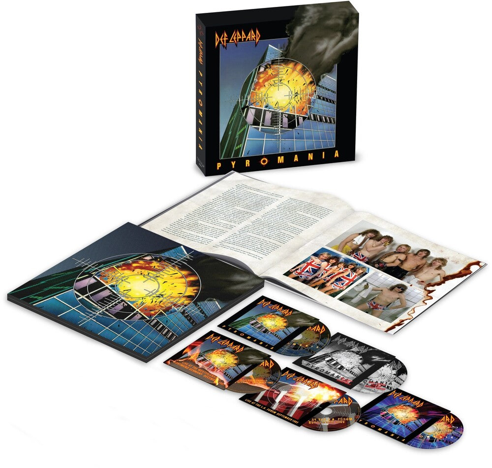 Pyromania [40th Anniversary Box Deluxe 4 CD/Blu-ray]