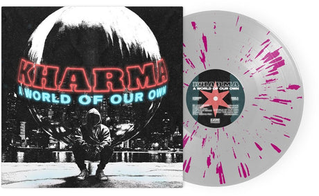 the album cover for Kharma - World Of Our Own [Clear Vinyl] (Purp) (Spla)