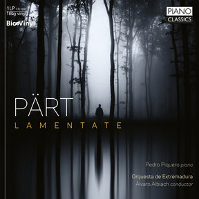 the album cover for Part / Piquero / Orquesta De Extremadura - Lamentate (Biovinyl)