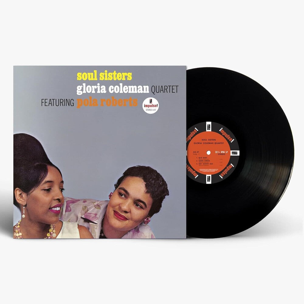 the album cover for Gloria Coleman  / - Soul Sisters (Verve By Request Series)