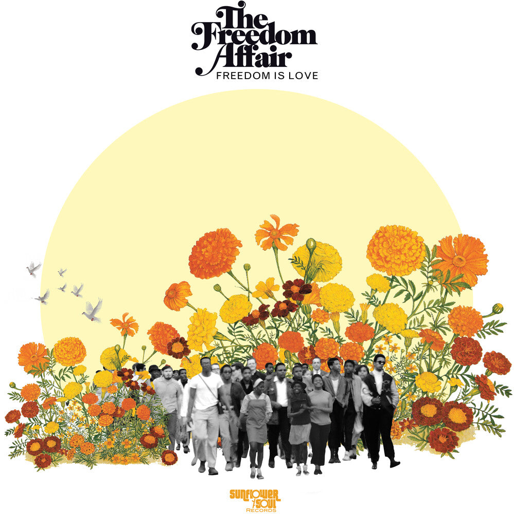 the album cover for Freedom Affair - Freedom Is Love (Blk) (Can)
