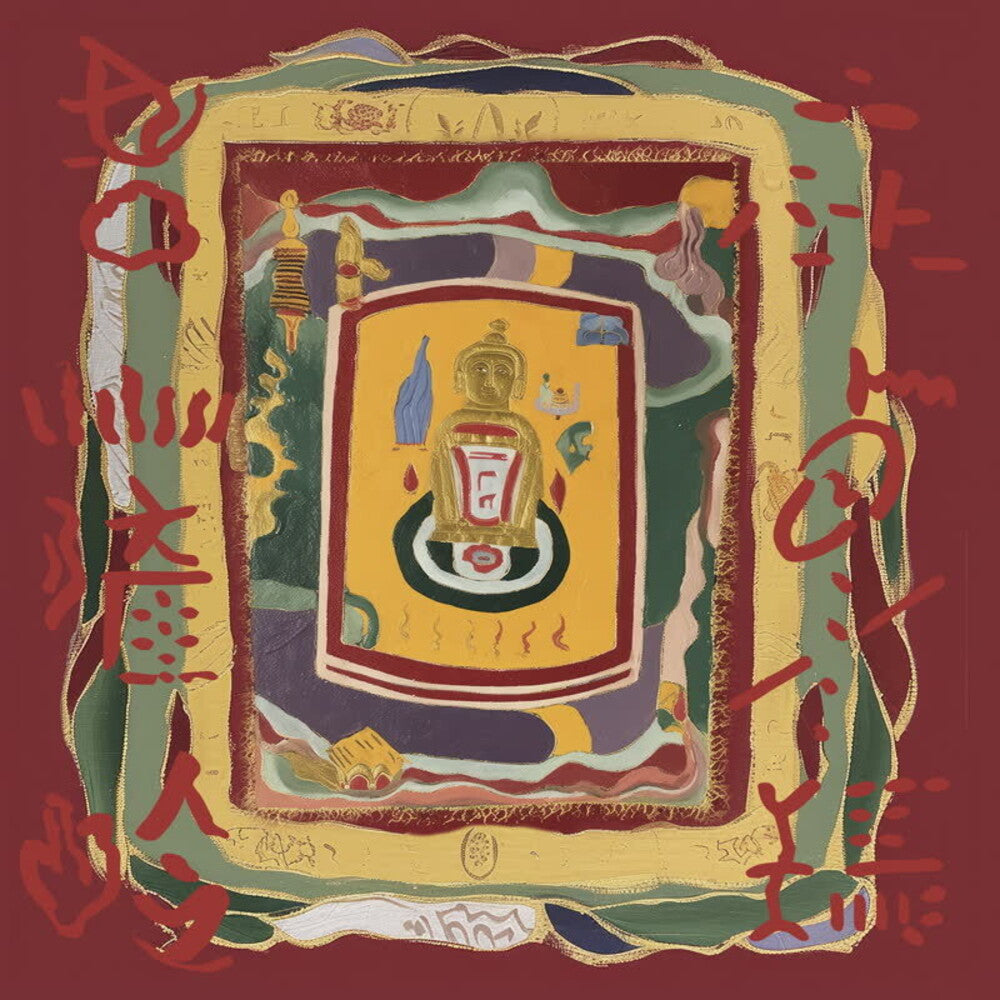 the album cover for Howie Lee - At The Drolma Wesel-Ling Monastery
