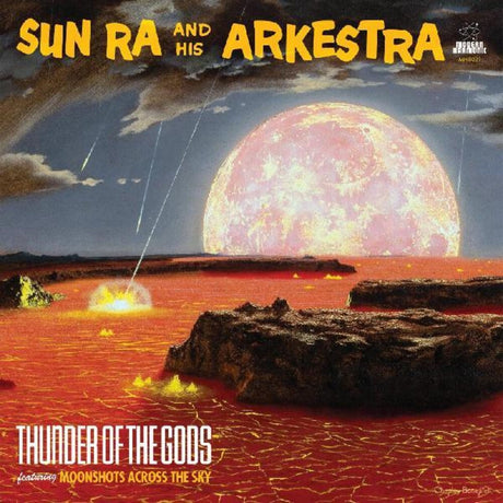 the album cover for Sun Ra - Thunder Of The Gods [Colored Vinyl] (Ylw)