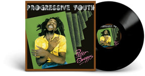 the album cover for Peter Broggs - Progressive Youth