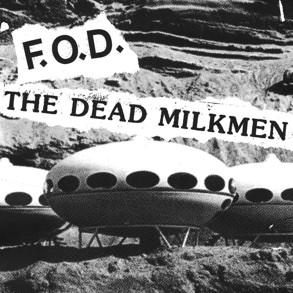the album cover for Flag Of Democracy (Fod) / Dead Milkmen - Split 7 Inch [Colored Vinyl] [Remastered]