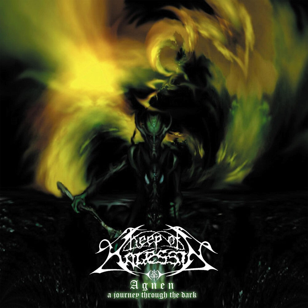 the album cover for Keep Of Kalessin - Agnen : A Journey Through The Dark [Colored Vinyl] (Grn)