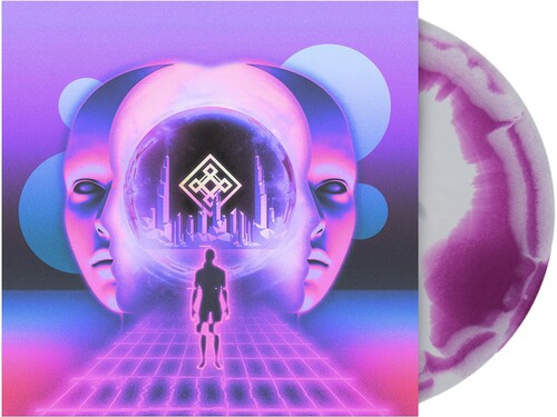 A Journey Through Virtual Dystopia - Black & Orchid (Vinyl)