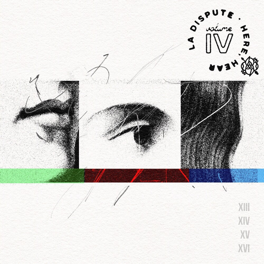 the album cover for La Dispute - Here, Hear Iv [Colored Vinyl]