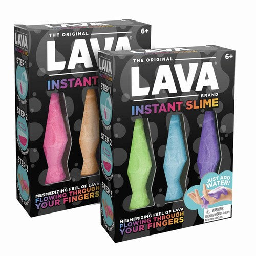 Lava Lamp Light Instant Slime 3 Pack Assorted Colors - Collectibles
