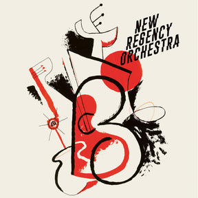 the album cover for New Regency Orchestra - New Regency Orchestra (Blk)