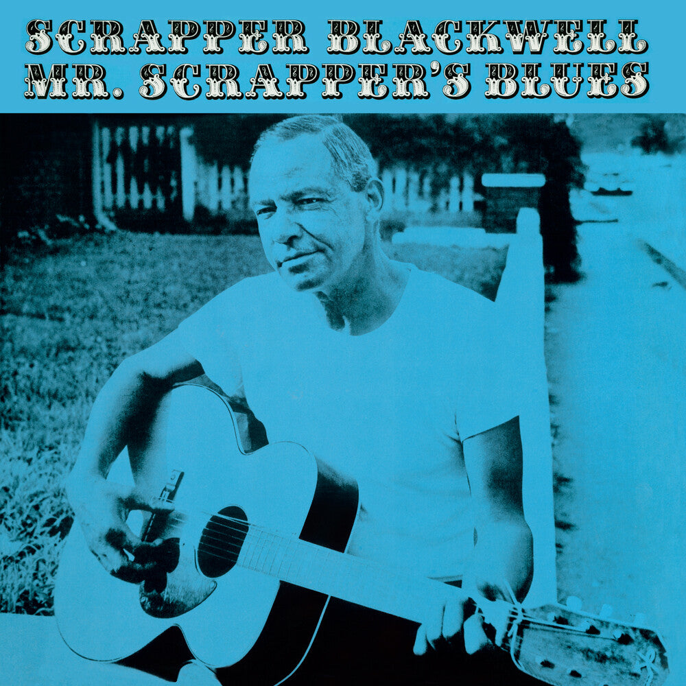 the album cover for Scrapper Blackwell - Mr. Scrapper's Blues (Bluesville Acoustic Sound Series) [180 Gram]