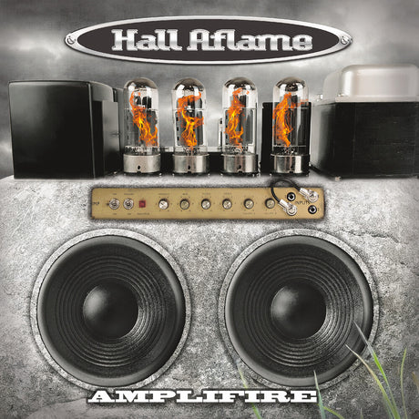 the album cover for Hall Aflame - Amplifire [Colored Vinyl]