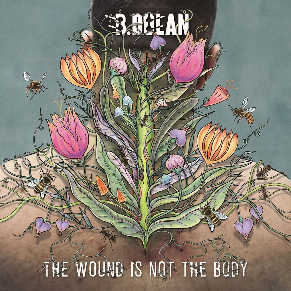 the album cover for B Dolan . - Wound Is Not The Body [Colored Vinyl] [180 Gram]